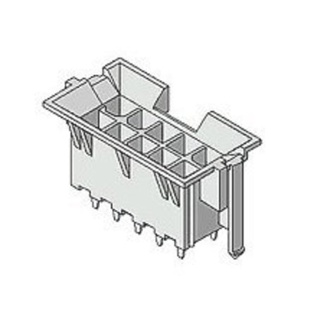 MOLEX MiniFit HCS Vt Hdr DR V2 6Ckt 44474-0611